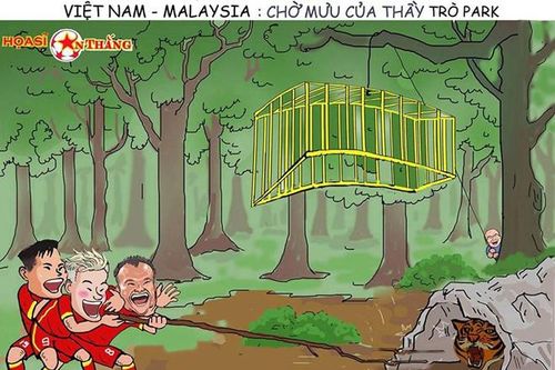 Ultras Malaysia tập trung tại sân Mỹ Đình
