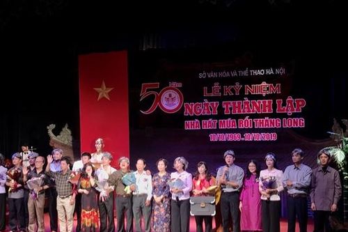 Nhà hát Múa rối Thăng Long kỷ niệm 50 năm ngày thành lập
