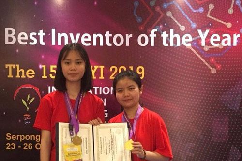 2 học sinh Lâm Ðồng đoạt Huy chương Vàng 'Triển lãm quốc tế dành cho nhà sáng tạo trẻ - năm 2019'