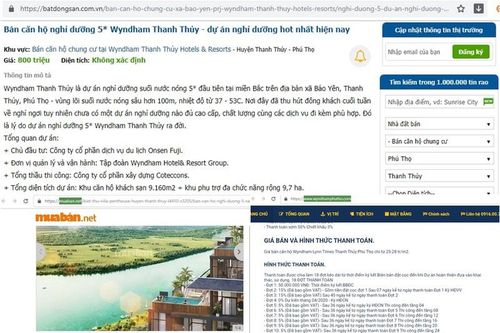 Dự án Wyndham Lynn Times Thanh Thủy sai phạm, bị xử phạt thế nào?