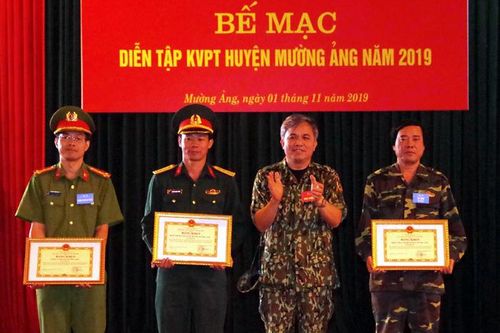 Bế mạc diễn tập KVPT năm 2019