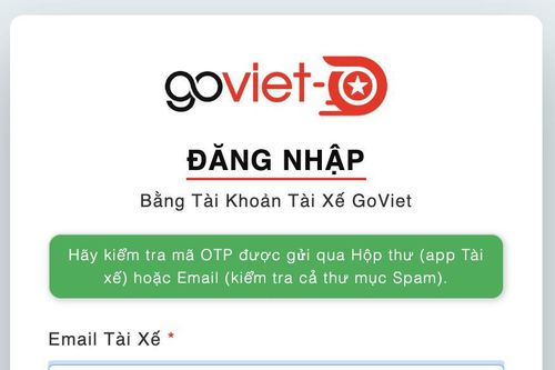 GoViet triển khai Cổng thông tin điện tử tra cứu thu nhập dành cho đối tác tài xế