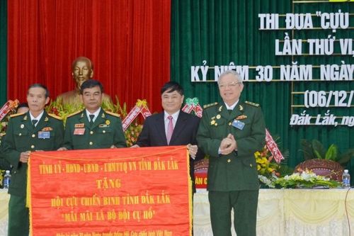 Đắk Lắk: Đại hội thi đua 'Cựu chiến binh gương mẫu' lần thứ VI