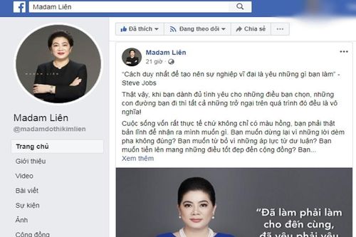 Facebook Shark Liên chia sẻ câu nói dậy sóng: Là do nhóm chủ Page đăng?