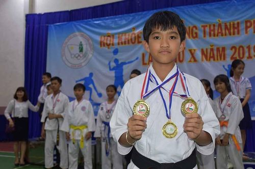 Nguyễn Thành Sơn: Gương mặt triển vọng của karatedo Phố núi