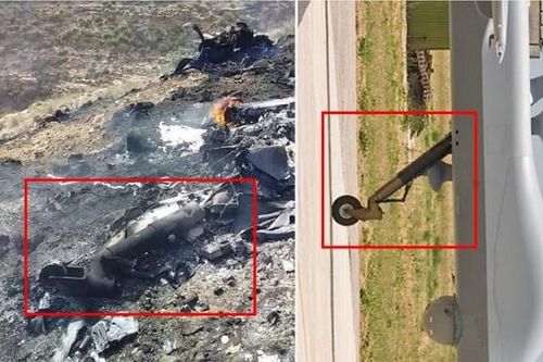 Cận cảnh chiếc UAV của Italy rơi tại Libya