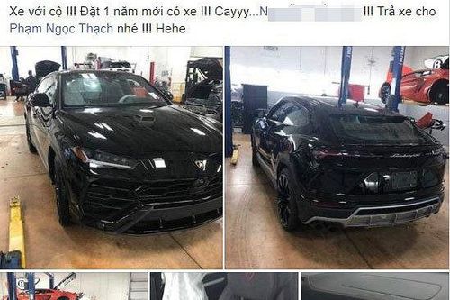 Đại gia Dương 'Kon' tậu Lamborghini Urus giá vài chục tỷ