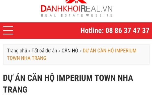 Phớt lờ 'lệnh cấm', dự án Imperium ở Khánh Hòa vẫn rao bán rầm rộ