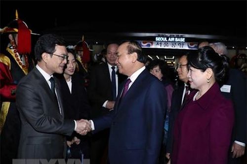 Thủ tướng Nguyễn Xuân Phúc kết thúc tốt đẹp chuyến thăm Hàn Quốc