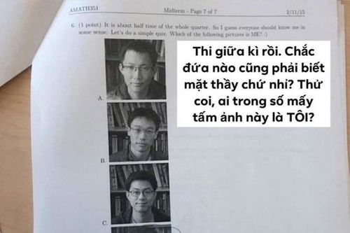 Sinh viên trốn học bị thầy giáo ra câu đố dở khóc dở cười