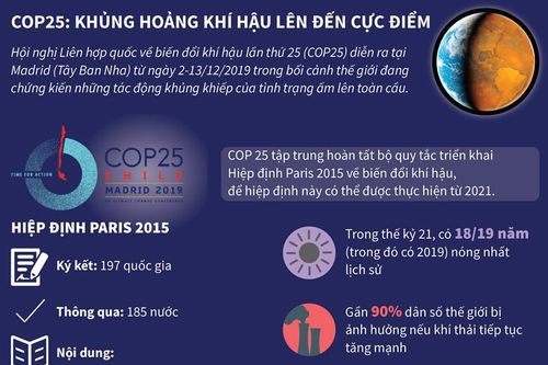 COP 25: Khủng hoảng khí hậu lên đến cực điểm