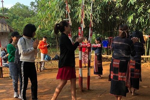 Sắc hoa tháng 12 tại Làng Văn hóa – Du lịch các dân tộc Việt Nam