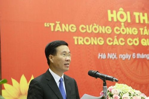 Trưởng Ban Tuyên giáo T.Ư Võ Văn Thưởng: Thực hiện nghiệm quy định về xây dựng Đảng trong cơ quan báo chí