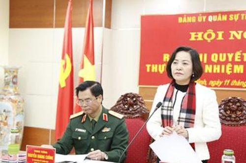 Đảng ủy Quân sự tỉnh ra Nghị quyết lãnh đạo thực hiện nhiệm vụ năm 2020