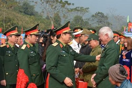 Đoàn công tác Quân ủy Trung ương - Bộ Quốc phòng hành quân về nguồn và dự Ngày hội văn hóa quân dân tại Định Hóa, Thái Nguyên