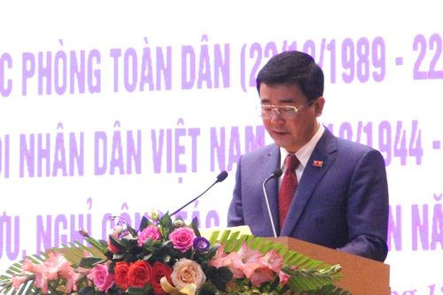Gặp mặt nhân kỷ niệm 30 năm Ngày hội quốc phòng toàn dân và 75 năm Ngày thành lập QĐND Việt Nam