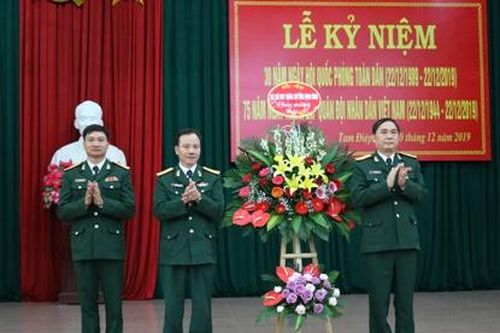 Thành phố Tam Điệp kỷ niệm 75 năm Ngày thành lập Quân đội nhân dân Việt Nam