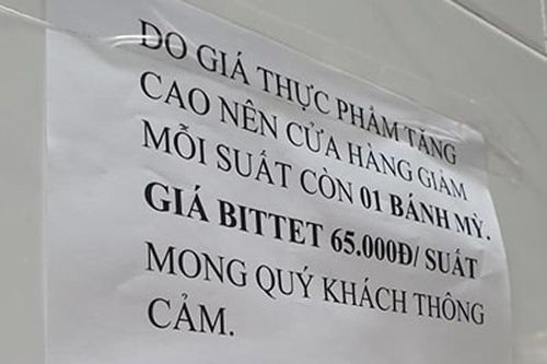 Cháo trai tăng giá, bò bít tết giảm khẩu phần... lý do bá đạo của bà chủ