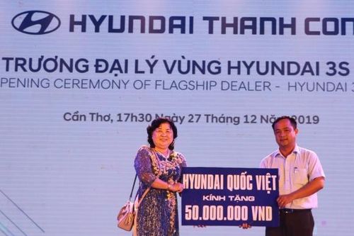 Cần Thơ: Khai trương Đại lý vùng Hyundai 3S Quốc Việt