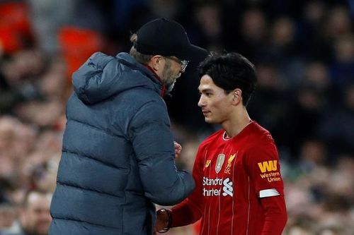 Klopp khen ngợi màn ra mắt Liverpool của Takumi Minamino
