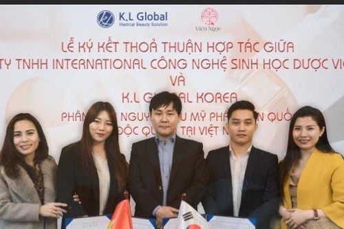 Công ty công nghệ sinh học Dược Viên Ngọc ký kết hợp tác trở thành nhà phân phối độc quyền nguyên liệu với đối tác Hàn Quốc