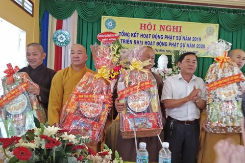 Tây Ninh : Tổng kết hoạt động Phật sự năm 2019
