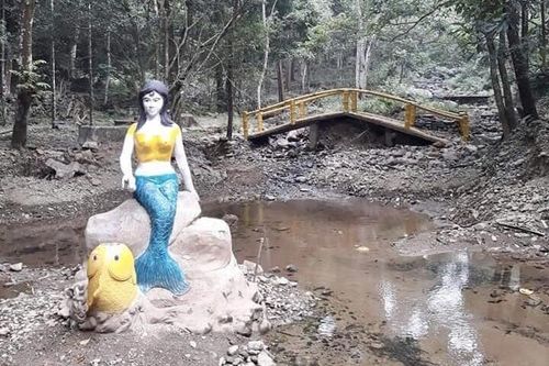 Cận cảnh khu du lịch Suối Ngọc - Vua Bà bỏ hoang, lãng phí