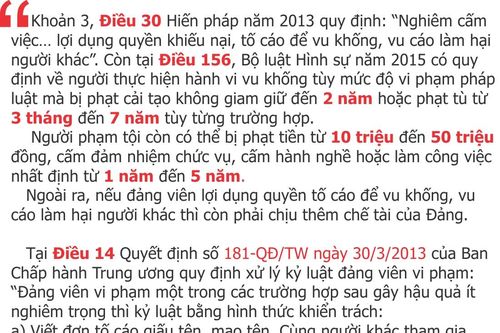 Khiếu nại, tố cáo, khiếu sai: Cần xử lý nghiêm !
