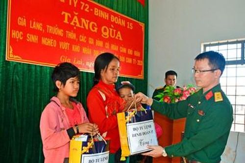 Tết đầm ấm và sẻ chia trên vùng biên giới Gia Lai
