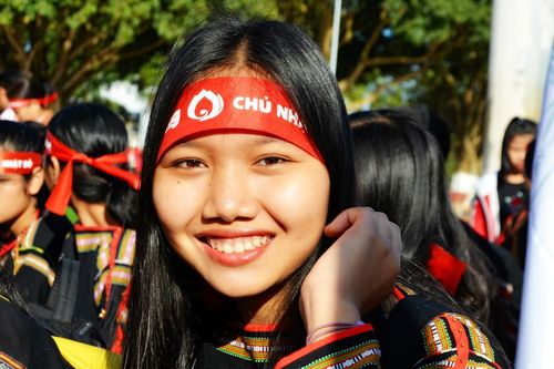 Tươi xinh những nụ cười Chủ nhật Đỏ Krông Năng 2020