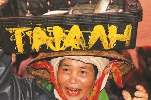 'Bóng hồng' lam lũ phu cá nơi cảng Cửa Sót