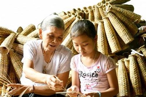 Nét đẹp làng đan lát Ba Đông