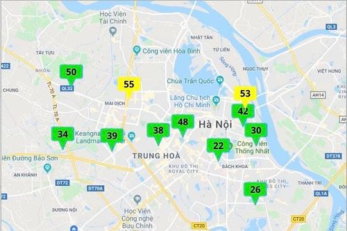 Hà Nội: Sáng 28/1 (mùng 4 Tết), chất lượng không khí duy trì ở mức tốt