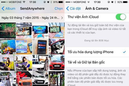 Cách giải quyết hiệu quả tức thì khi iPhone đầy bộ nhớ