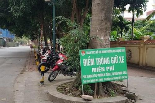 Nhân rộng mô hình trông giữ xe miễn phí