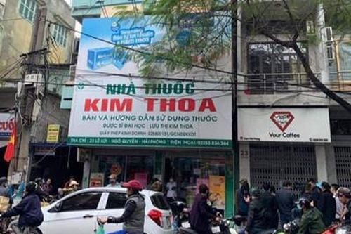 Một nhà thuốc bị phạt 30 triệu đồng vì bán khẩu trang y tế 400.000/hộp