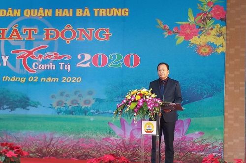 Quận Hai Bà Trưng: Trồng gần 150 cây xanh trong dịp năm mới