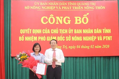 Quảng Trị công bố nhiều quyết định về công tác cán bộ