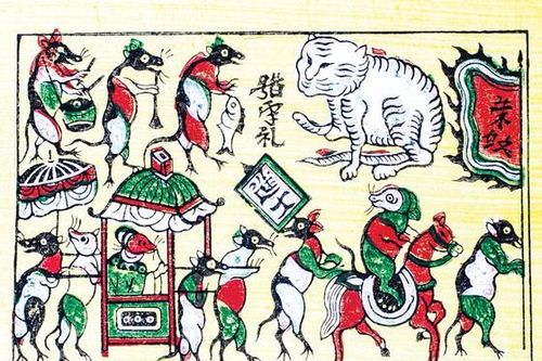 Về làng Hồ nghe chuyện tranh chuột