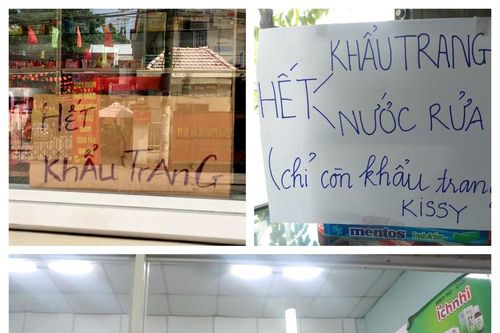 Nghệ An: Các nhà thuốc vẫn tiếp tục treo biển 'hết khẩu trang'