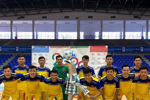 Đội tuyển futsal Việt Nam thắng tưng bừng tại Tây Ban Nha
