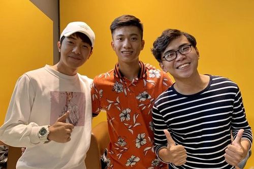 Minh Dự hội ngộ cầu thủ Phan Văn Đức, Hồng Duy