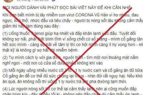 Tự 'vẽ' cách chữa Covid-19, đối tượng bị phạt 12 triệu đồng
