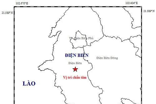 Động đất ở Điện Biên