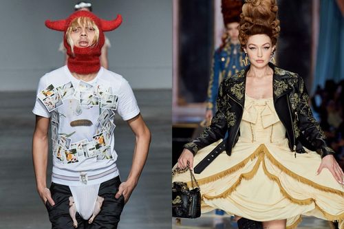Váy lồng bàn và loạt thiết kế độc lạ nhất tại 4 kinh đô thời trang