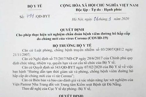 Đà Nẵng được phép thực hiện xét nghiệm chẩn đoán Covid-19