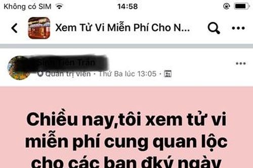Cẩn thận với chiêu trò xem bói online miễn phí