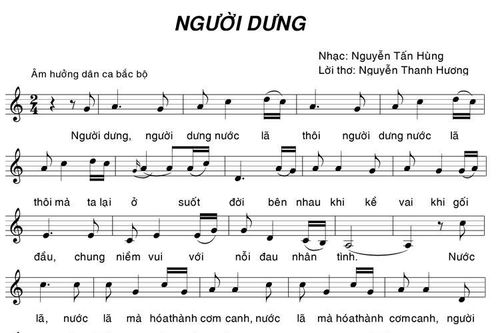 Ca khúc ''Người dưng''