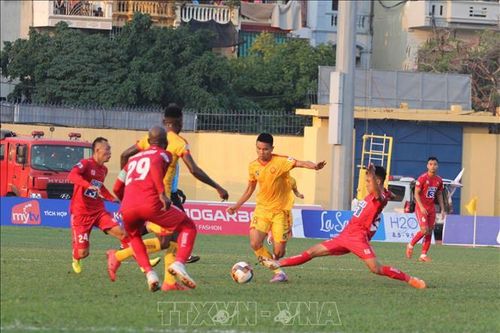Thanh Hóa 'phơi áo' trên sân nhà trước Hải Phòng trong trận mở màn V.League 2020