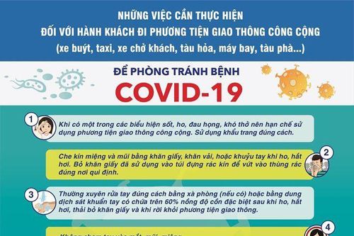 Bộ Y tế khuyến cáo phòng chống COVID-19 khi đi phương tiện công cộng, grab